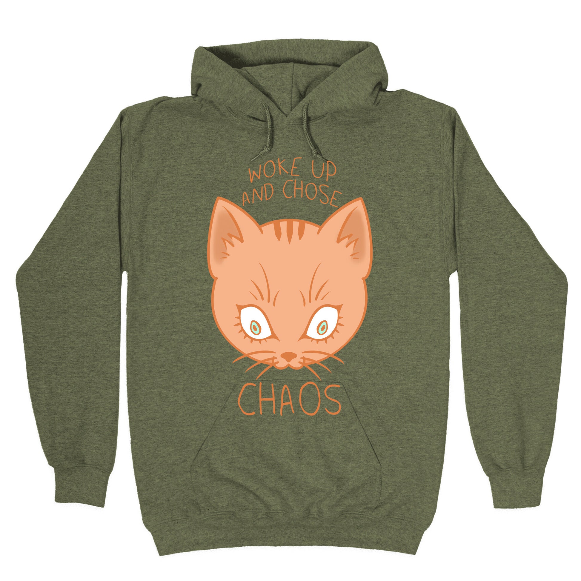 Woke Up And Chose Chaos Hoodie