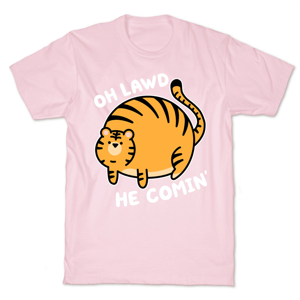 Oh Lawd He Comin' Tiger T-Shirt
