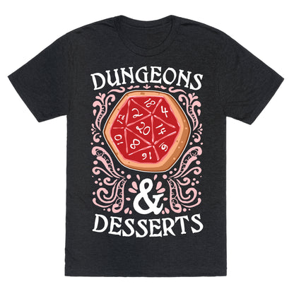 Dungeons & Desserts Unisex Triblend Tee