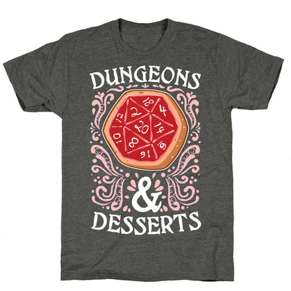 Dungeons & Desserts Unisex Triblend Tee