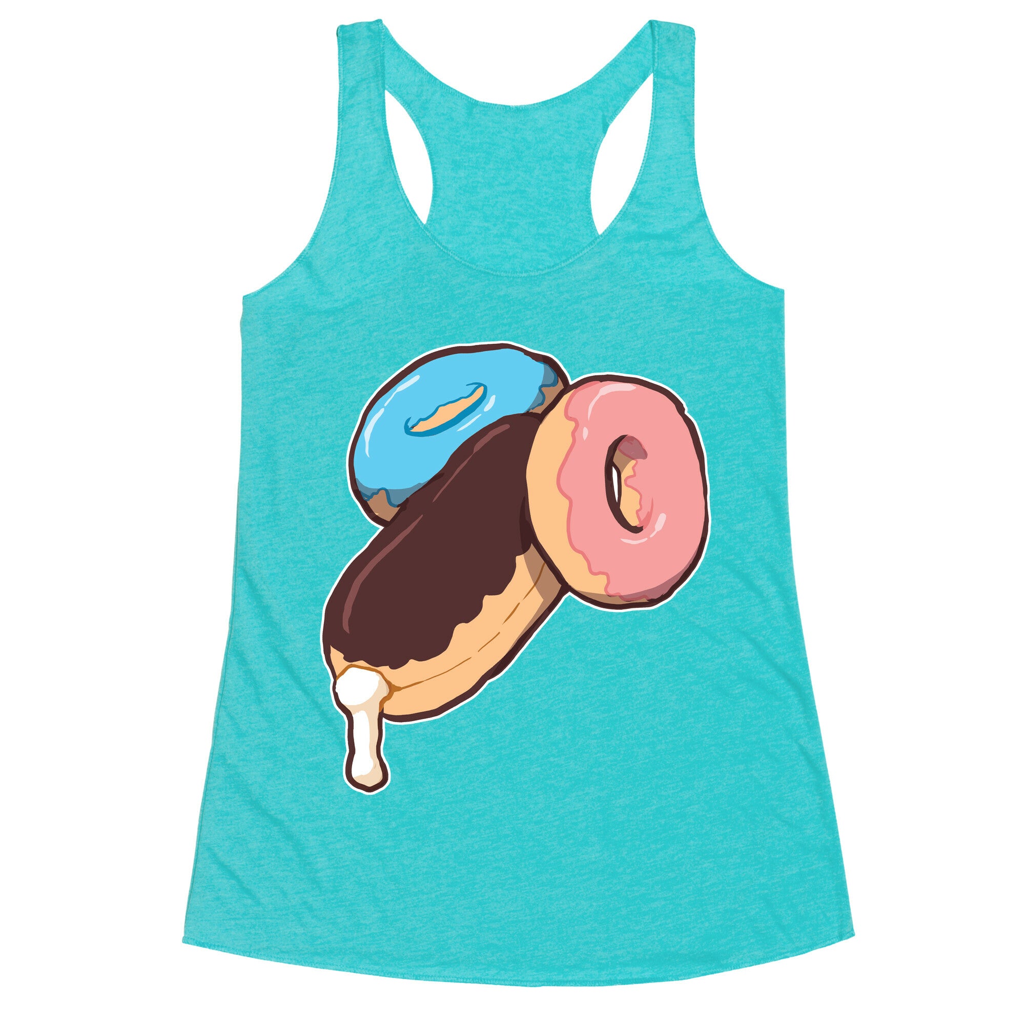 Naughty Donuts Racerback Tank
