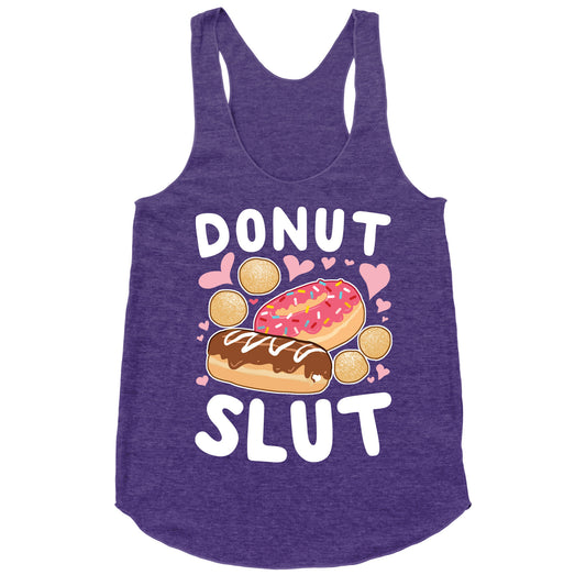 Donut Slut Racerback Tank