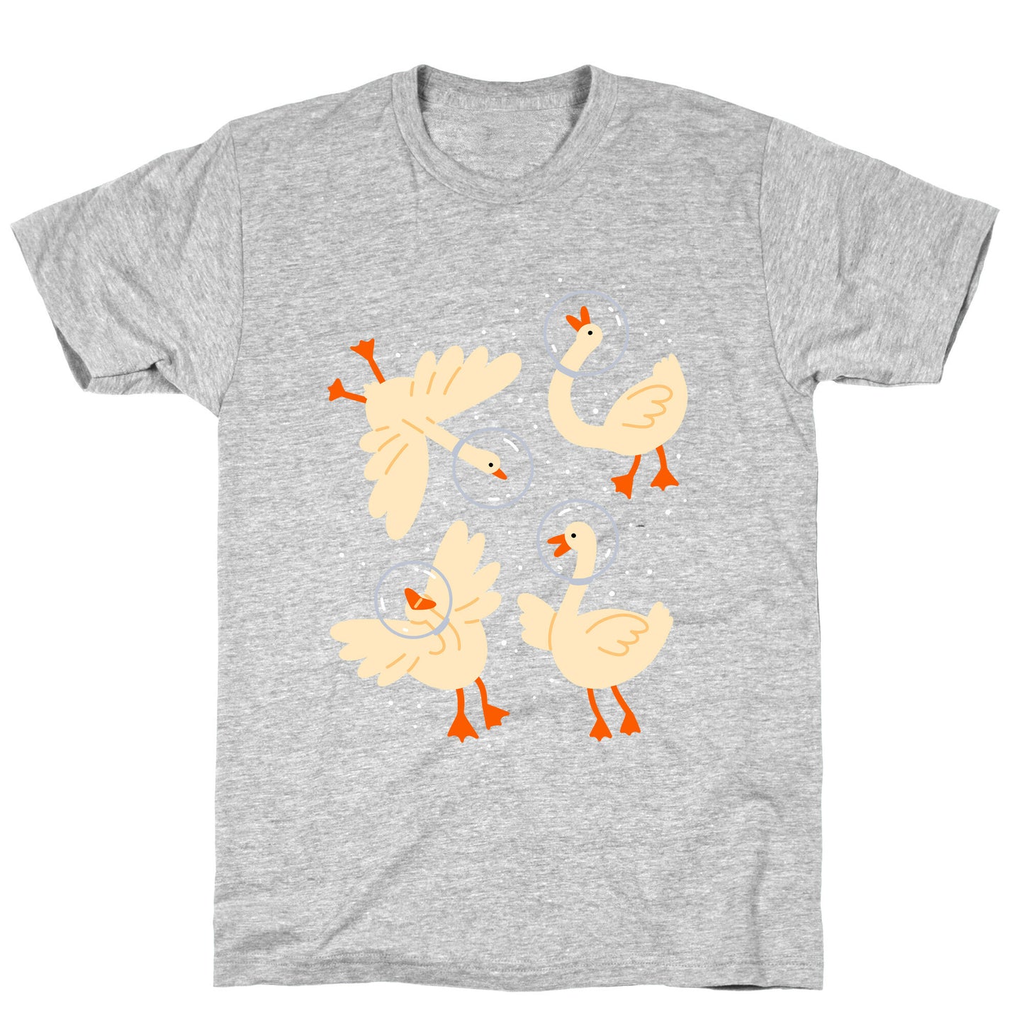 Geese In Space T-Shirt