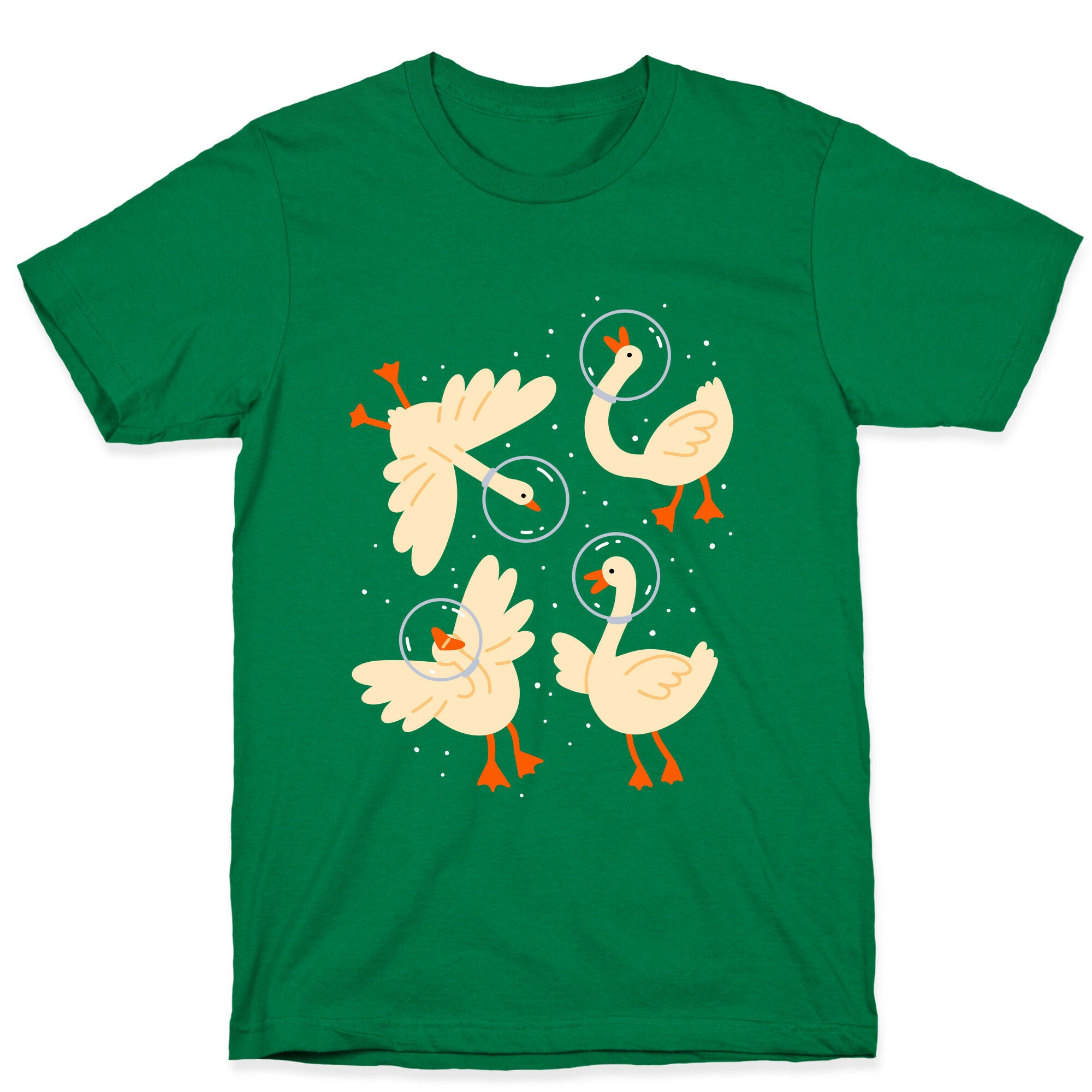 Geese In Space T-Shirt