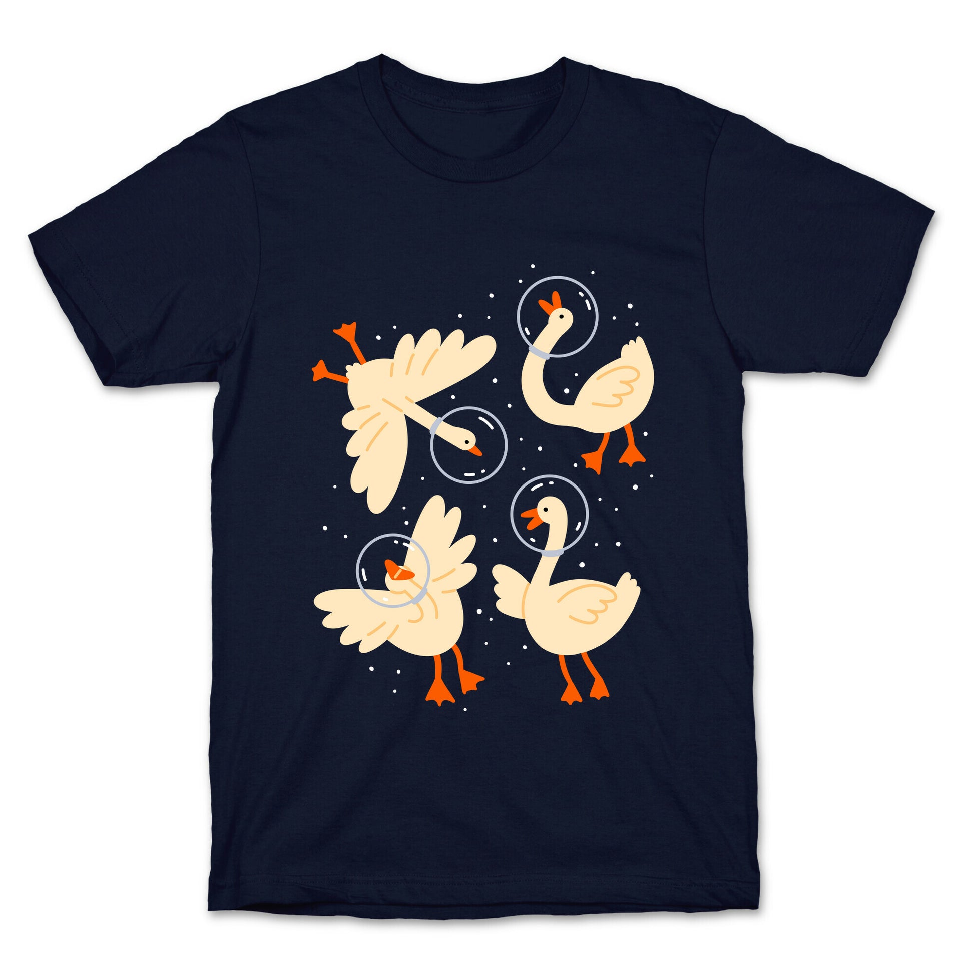Geese In Space T-Shirt