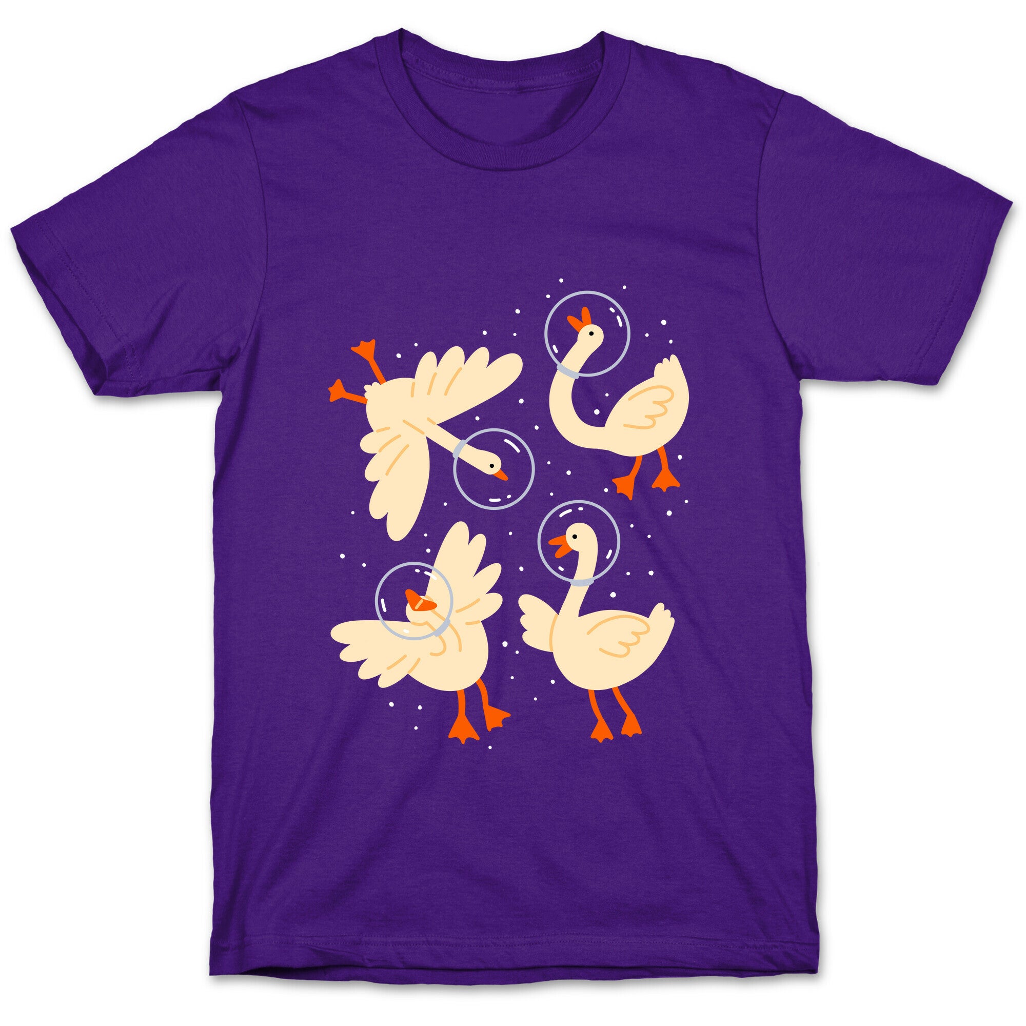 Geese In Space T-Shirt