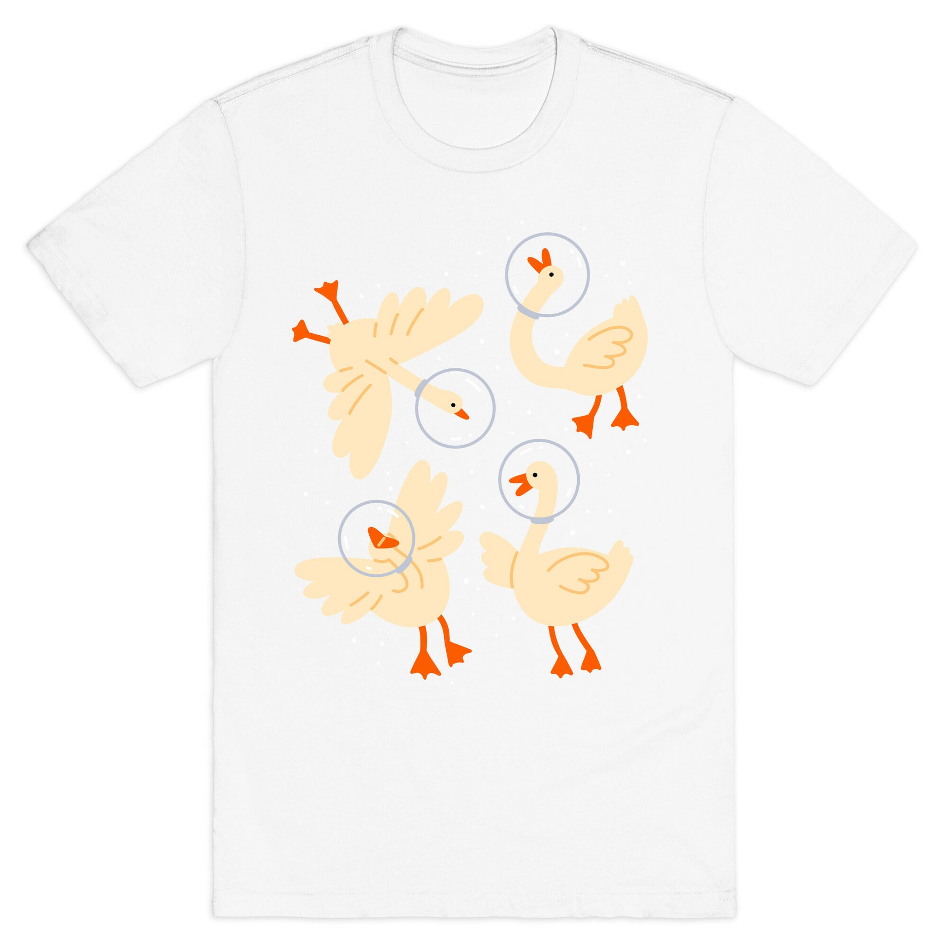 Geese In Space T-Shirt
