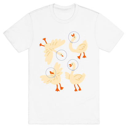 Geese In Space T-Shirt
