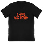 I Have Acid Reflux Metal Band Parody V-Neck