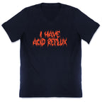 I Have Acid Reflux Metal Band Parody V-Neck