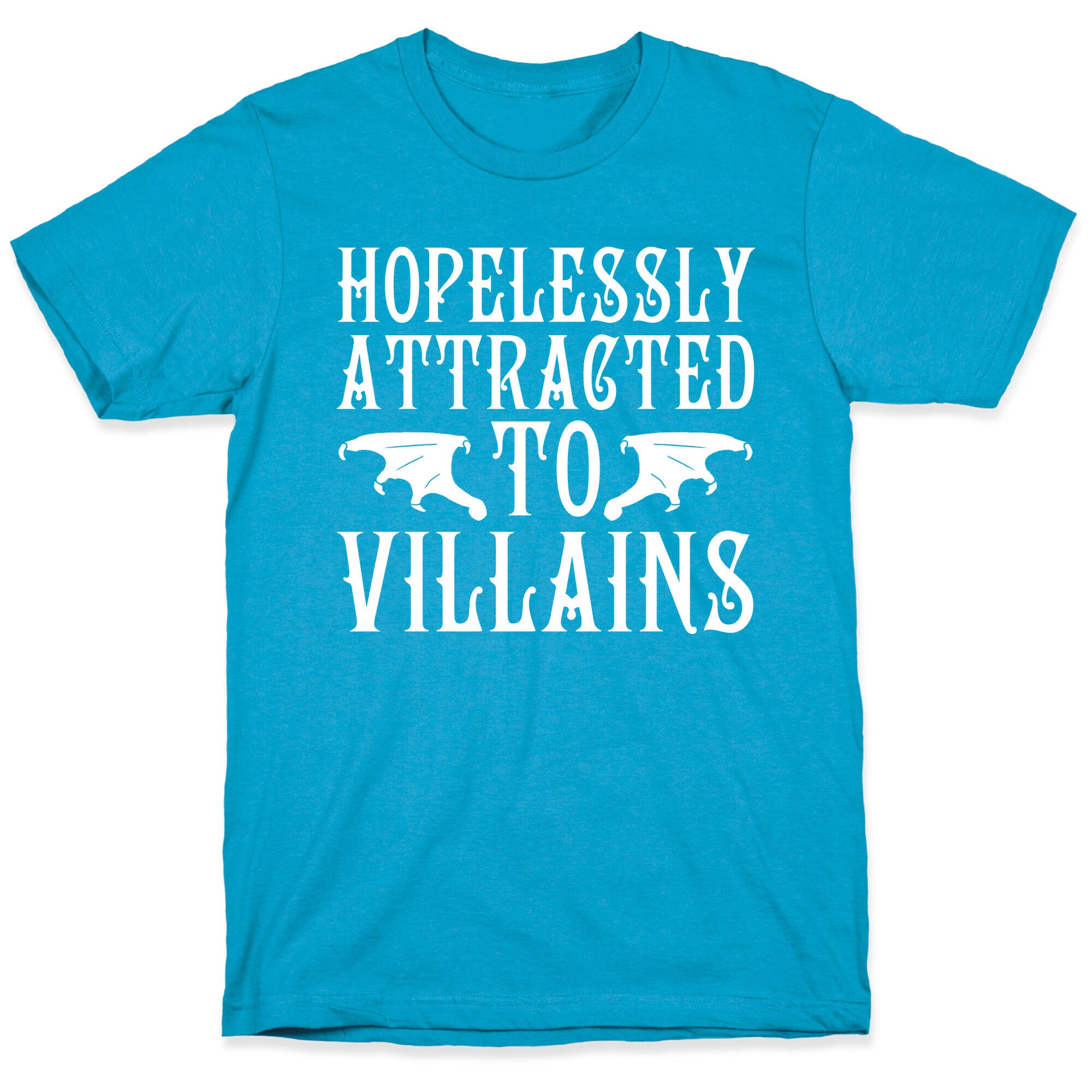 Hopelessly Attracted To Villains Unisex Triblend Tee