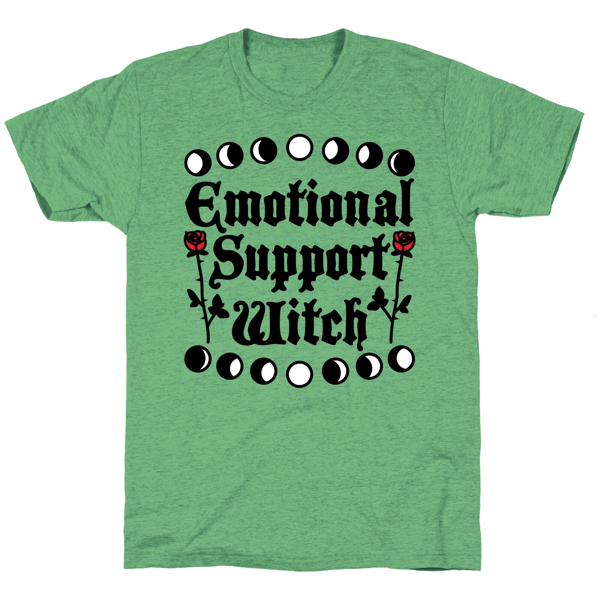 Emotional Support Witch Unisex Triblend Tee