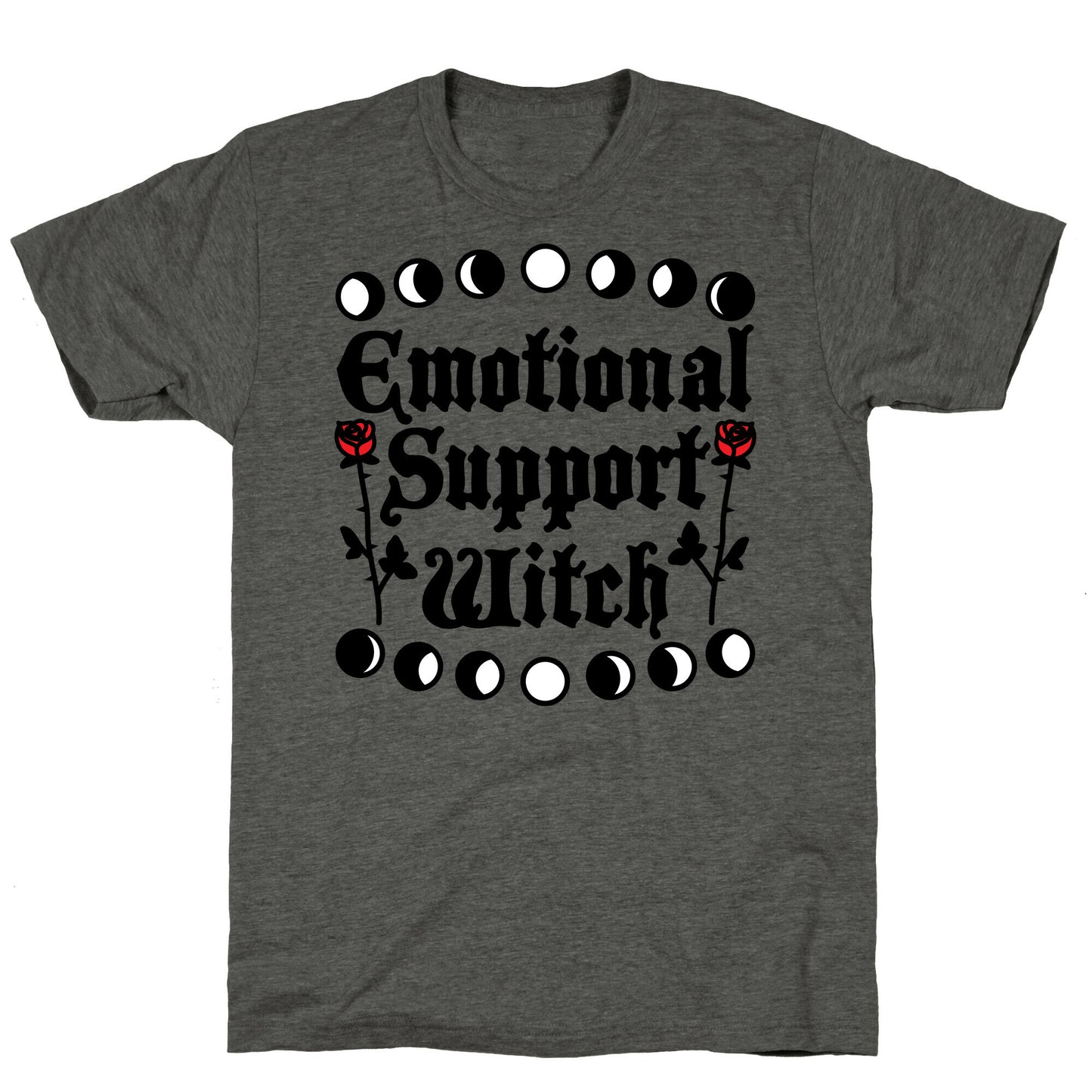 Emotional Support Witch Unisex Triblend Tee