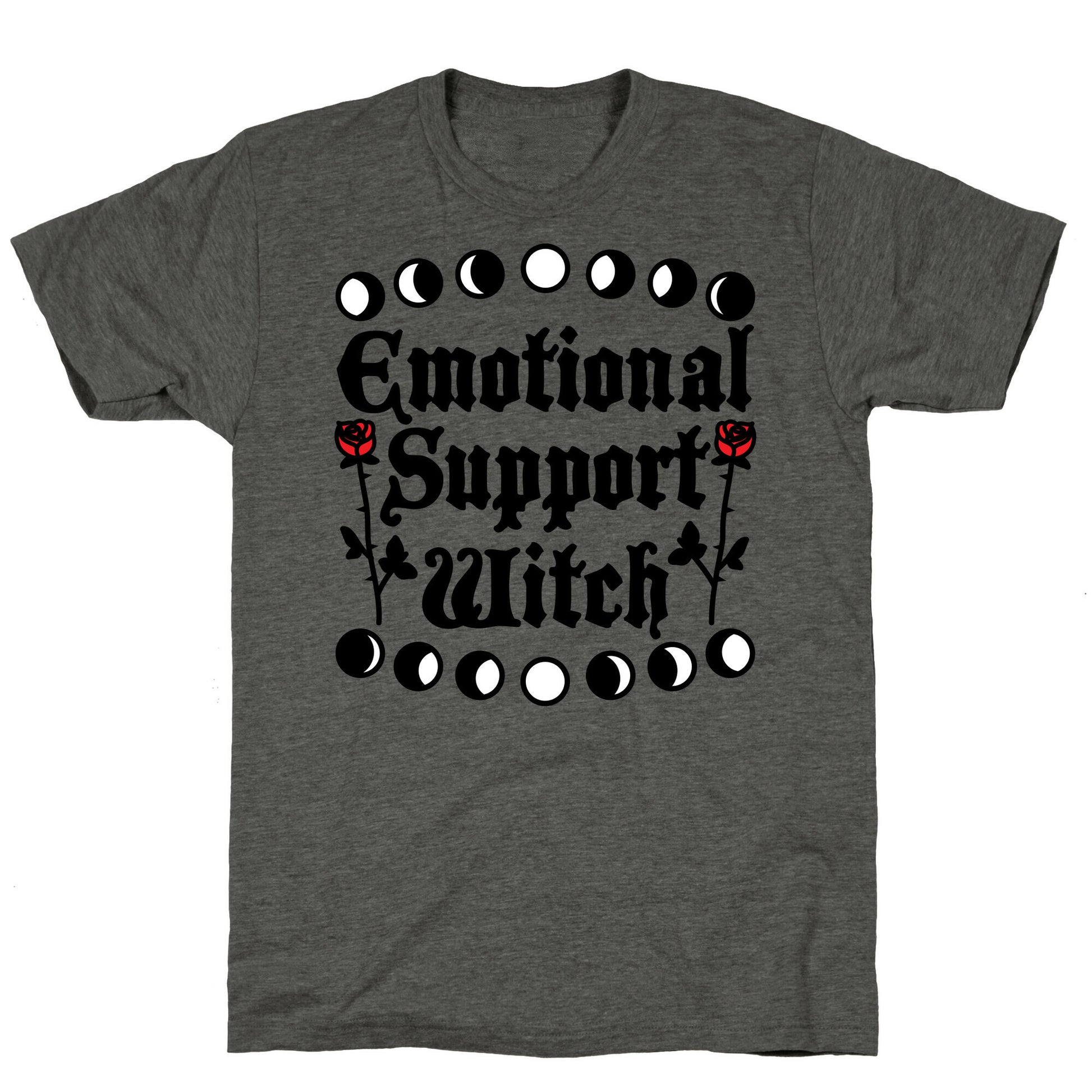 Emotional Support Witch Unisex Triblend Tee