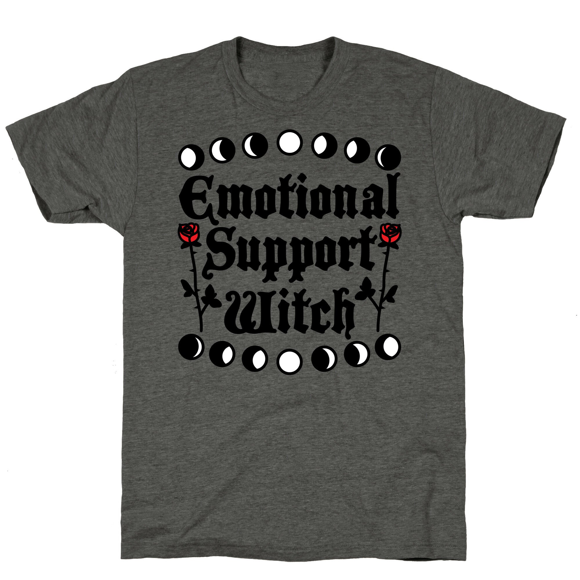 Emotional Support Witch Unisex Triblend Tee