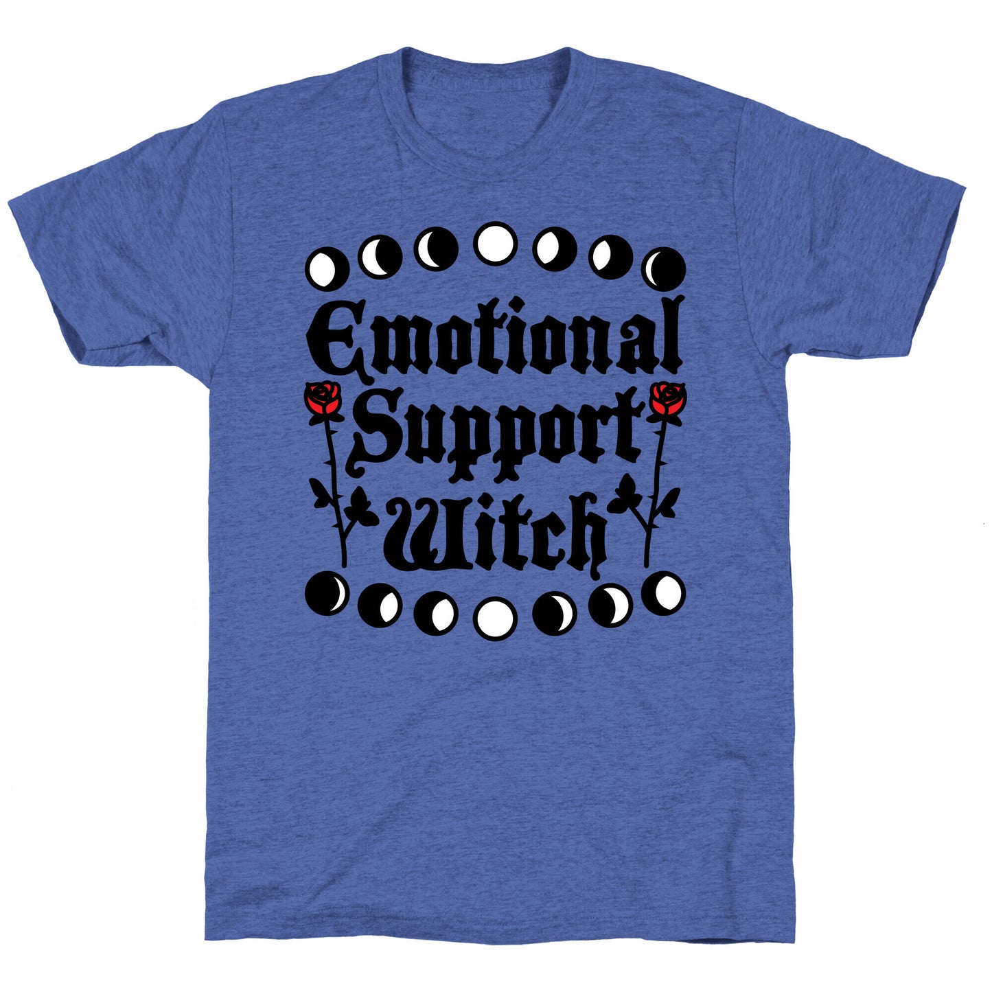 Emotional Support Witch Unisex Triblend Tee