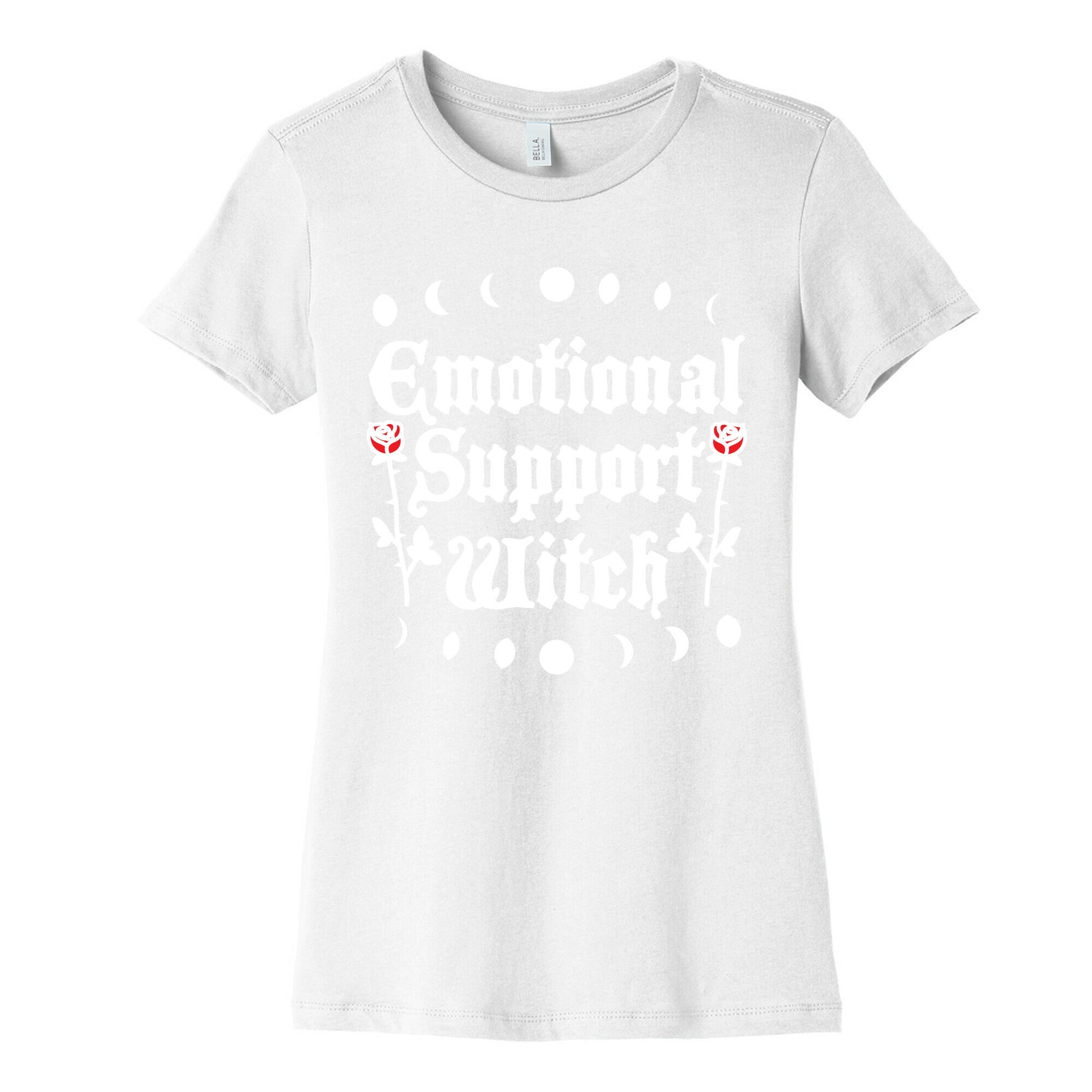 Emotional Support Witch Women's Cotton Tee