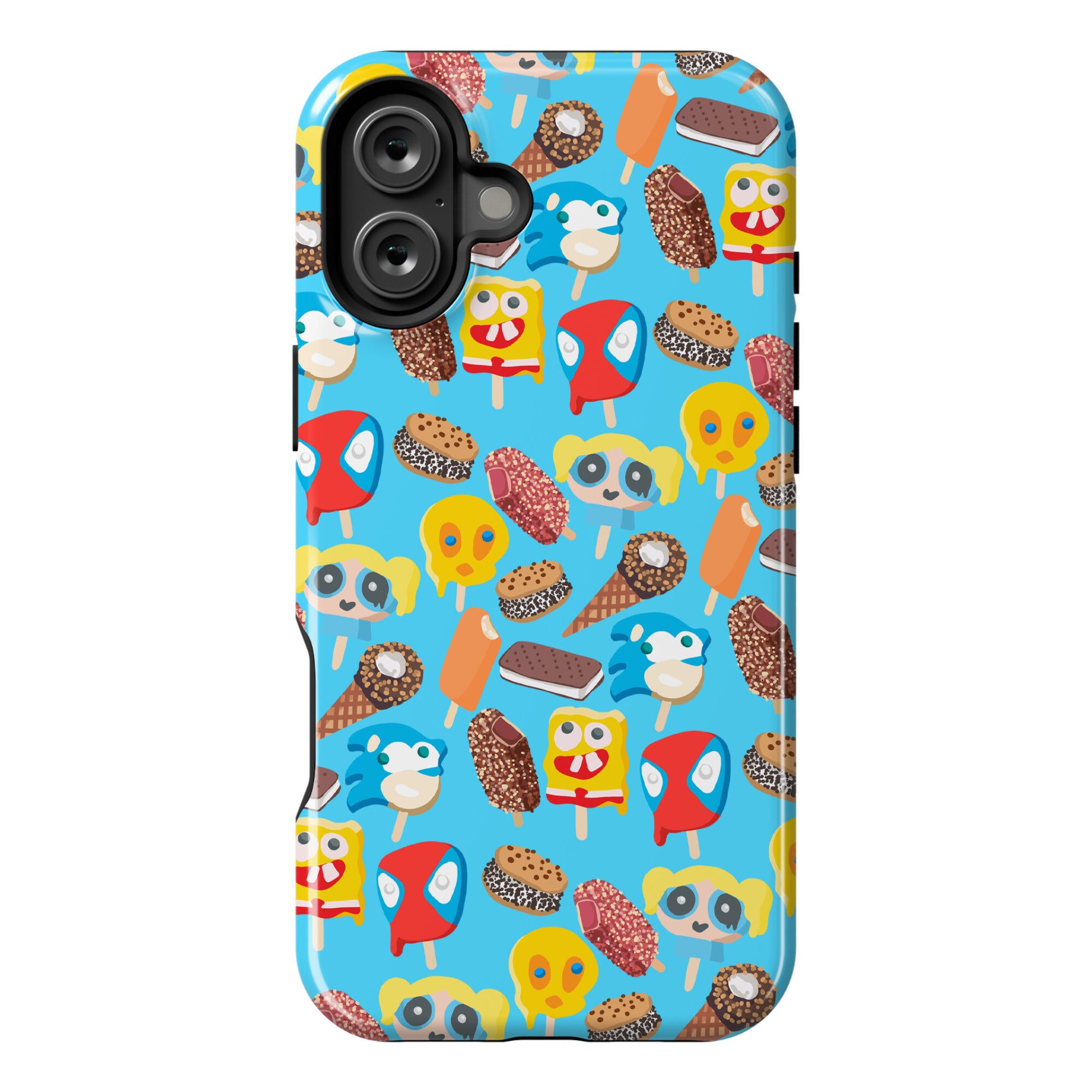 Ice Cream Truck Treats Pattern Phone Case