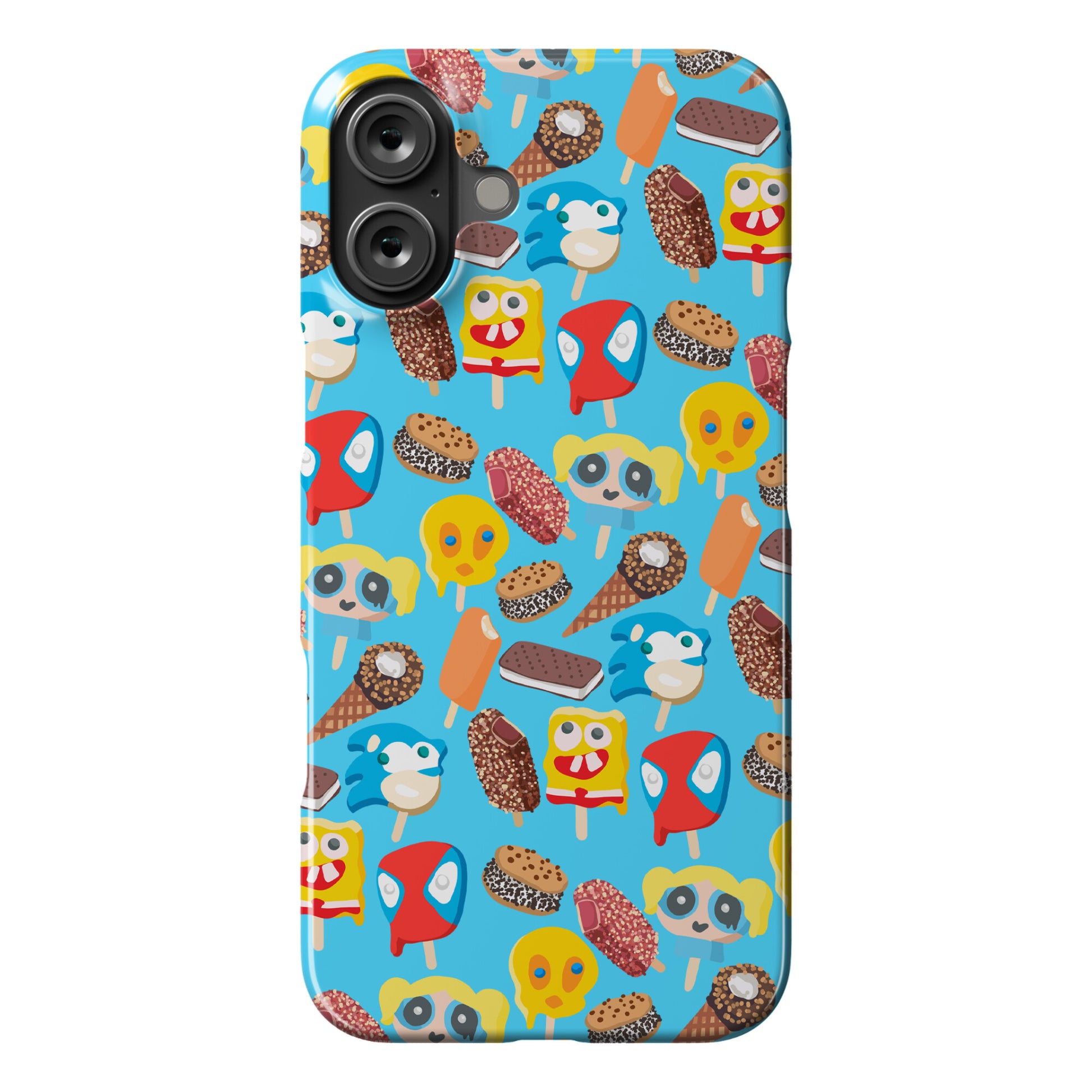 Ice Cream Truck Treats Pattern Phone Case