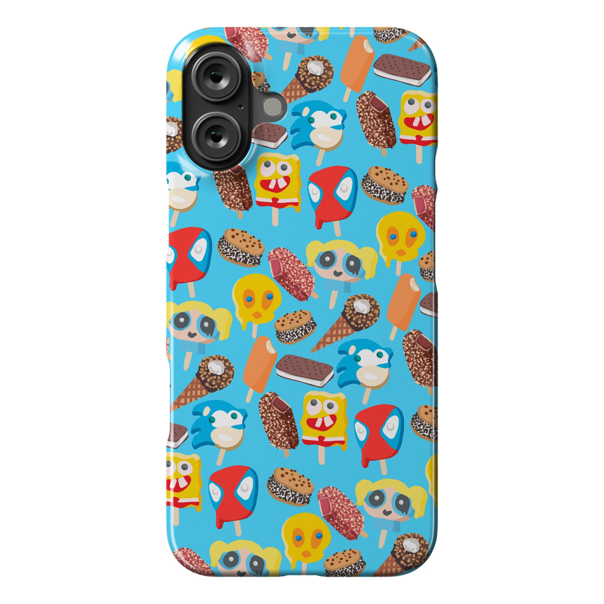 Ice Cream Truck Treats Pattern Phone Case
