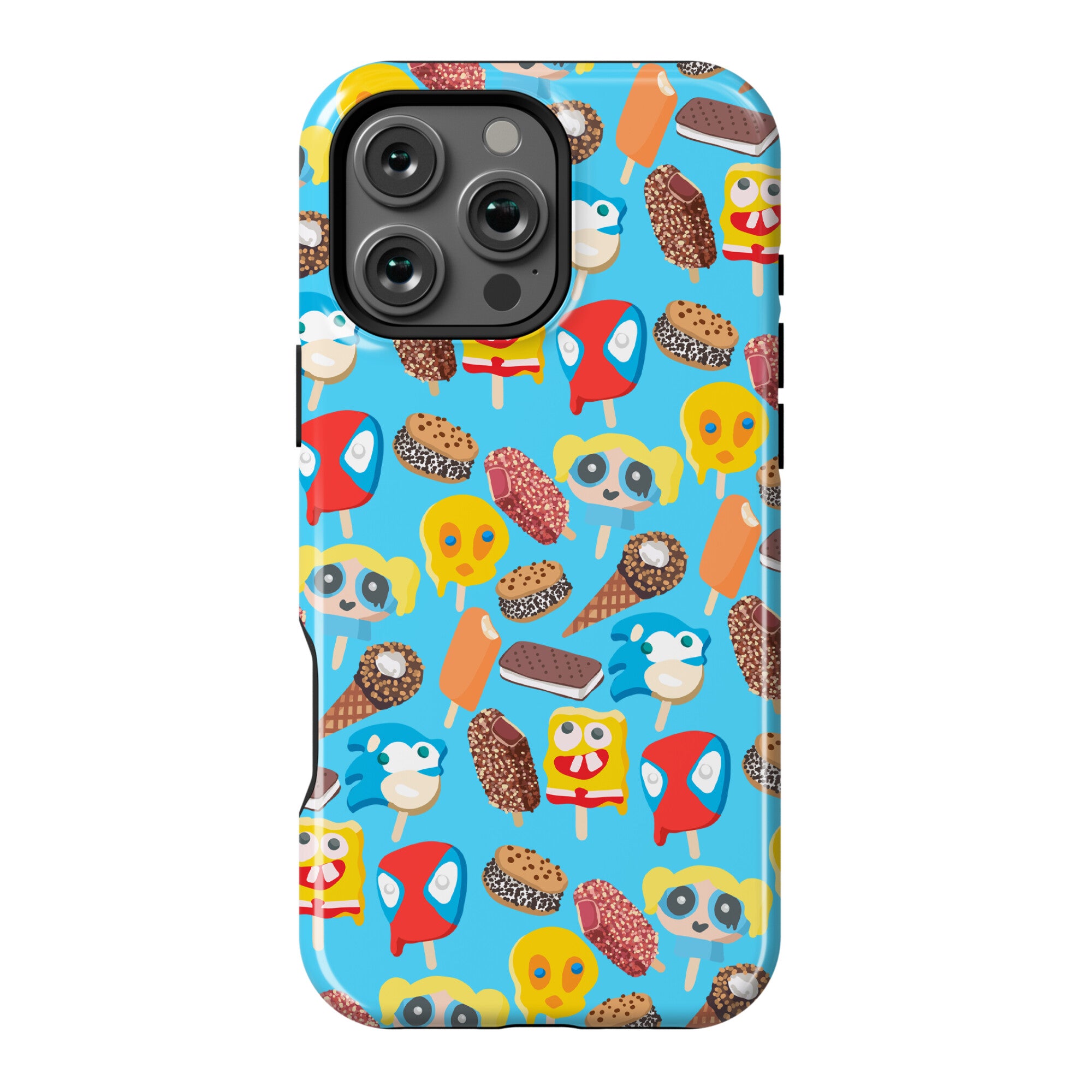 Ice Cream Truck Treats Pattern Phone Case