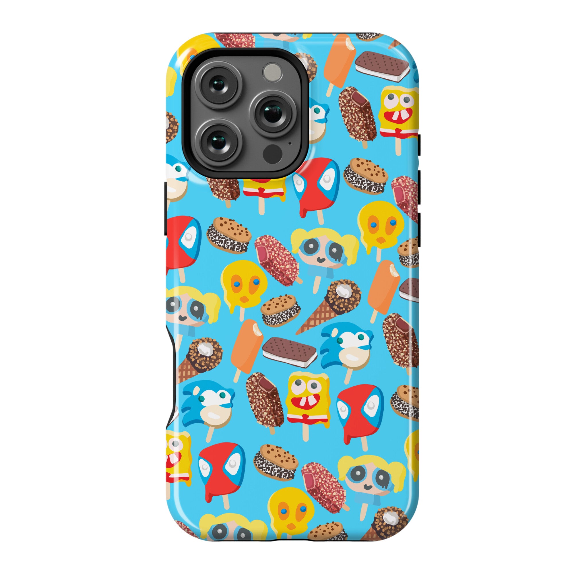 Ice Cream Truck Treats Pattern Phone Case