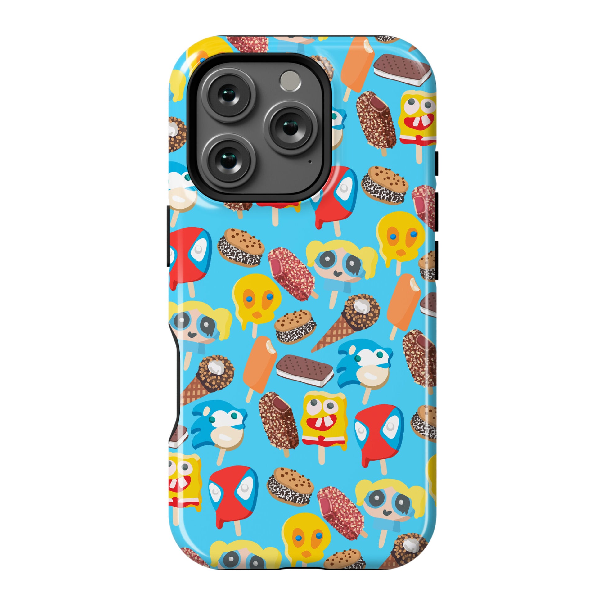 Ice Cream Truck Treats Pattern Phone Case