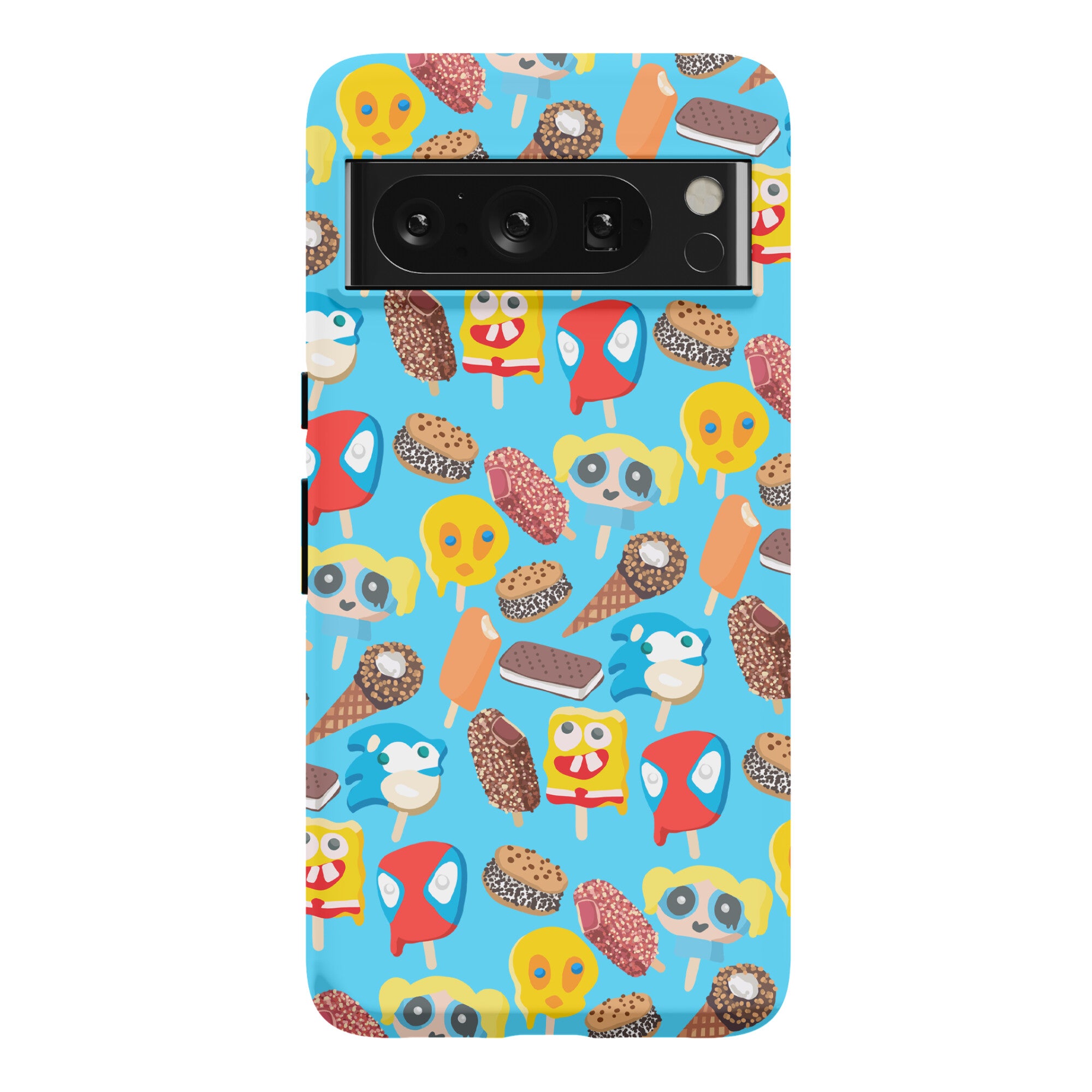 Ice Cream Truck Treats Pattern Phone Case