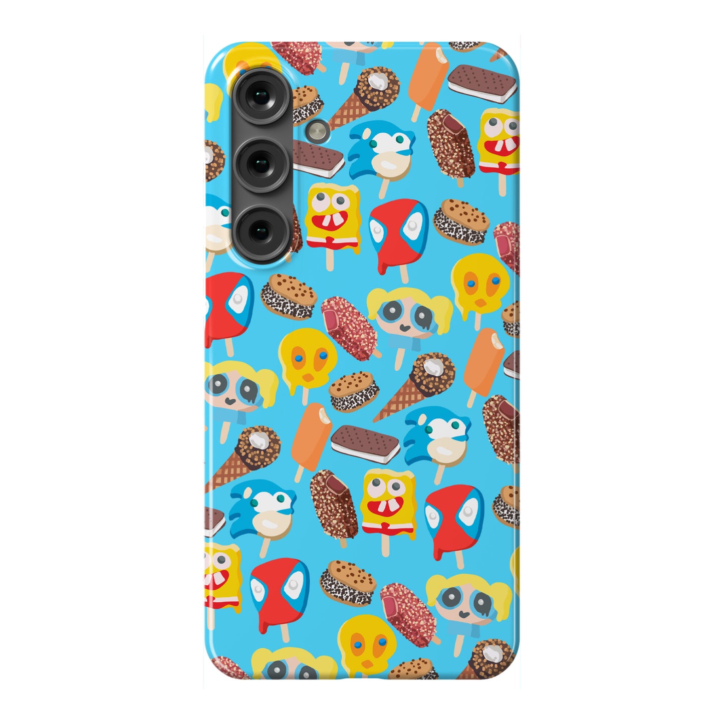 Ice Cream Truck Treats Pattern Phone Case