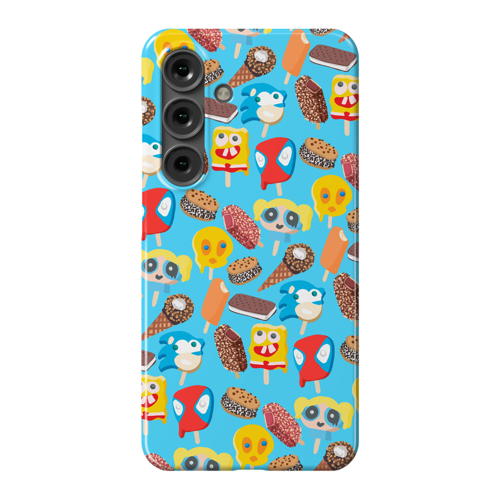 Ice Cream Truck Treats Pattern Phone Case