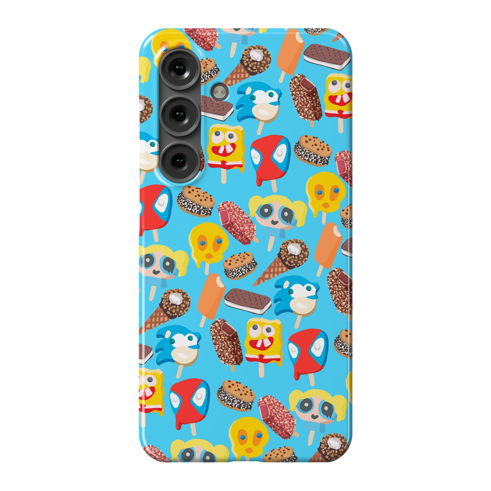 Ice Cream Truck Treats Pattern Phone Case
