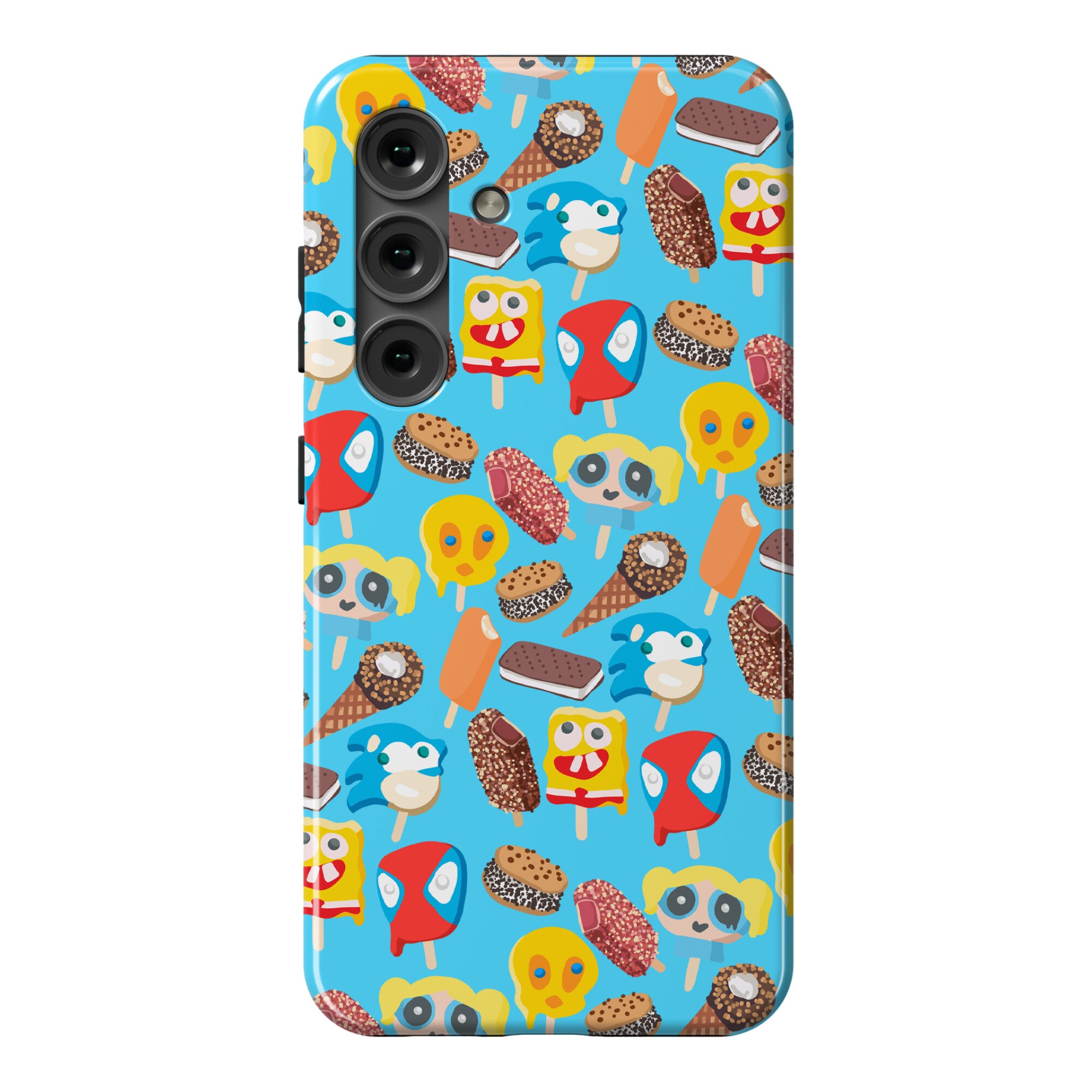 Ice Cream Truck Treats Pattern Phone Case
