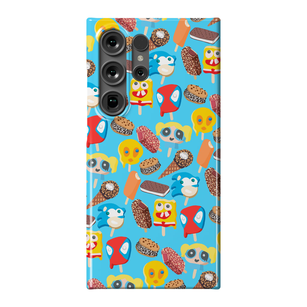 Ice Cream Truck Treats Pattern Phone Case
