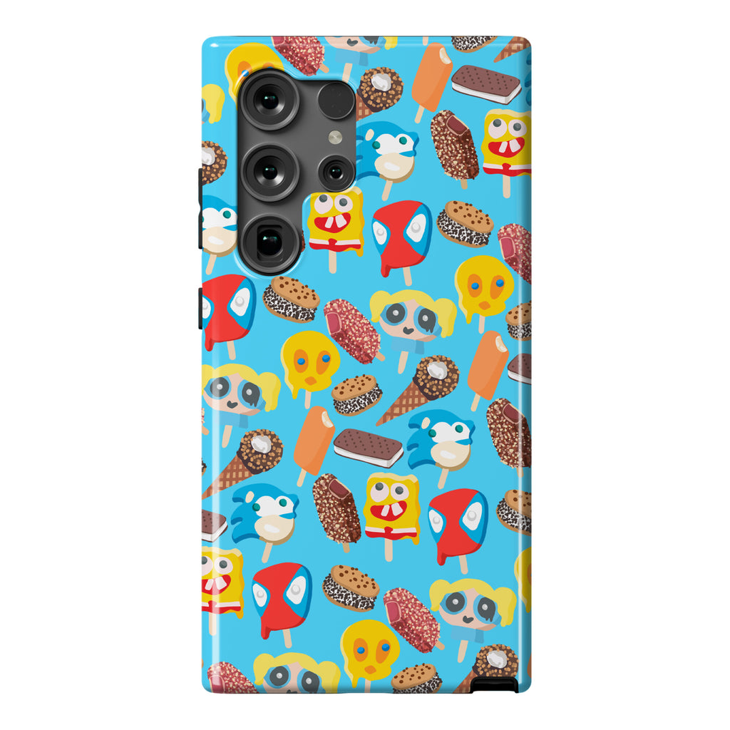 Ice Cream Truck Treats Pattern Phone Case