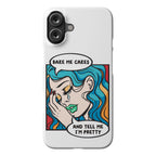 Bake Me Cakes And Tell Me I'm Pretty Comic Girl Phone Case