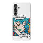 Bake Me Cakes And Tell Me I'm Pretty Comic Girl Phone Case