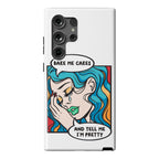 Bake Me Cakes And Tell Me I'm Pretty Comic Girl Phone Case