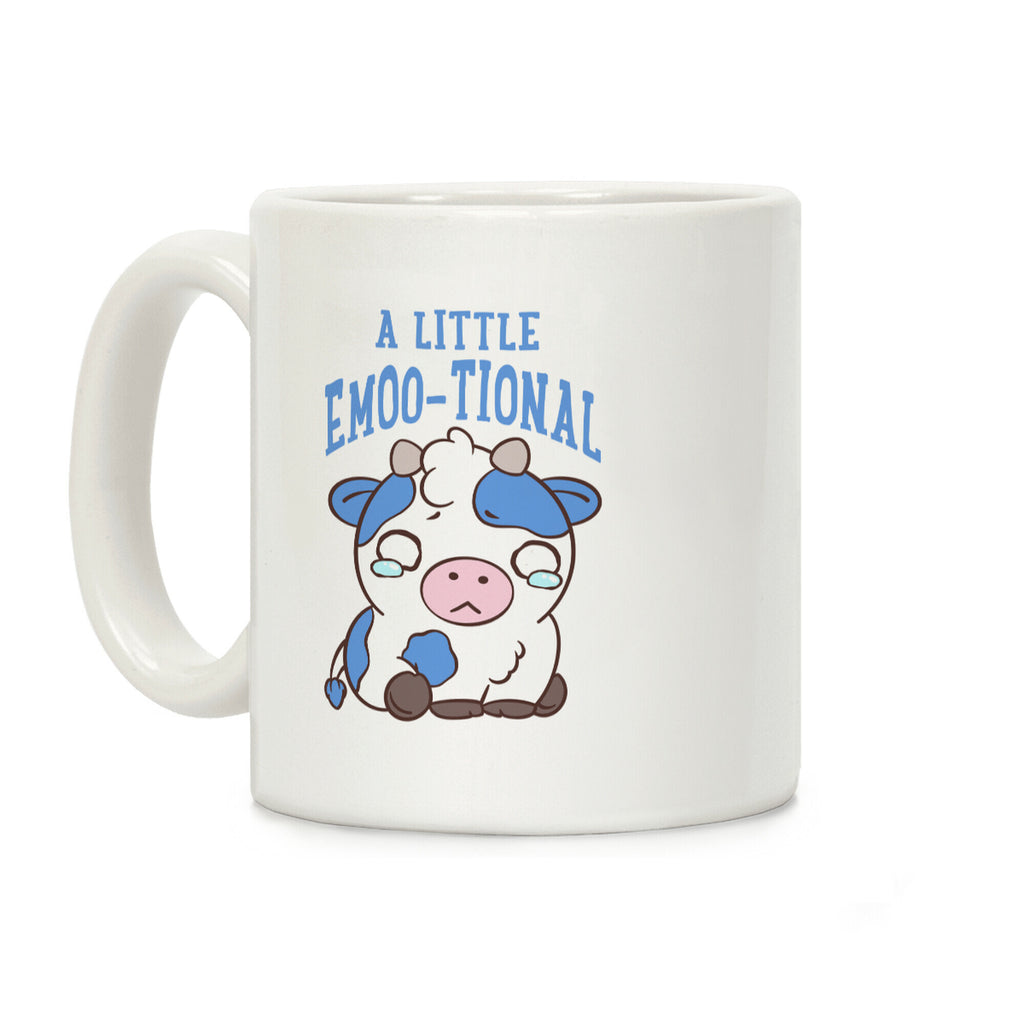 A Little Emoo-tional Coffee Mug