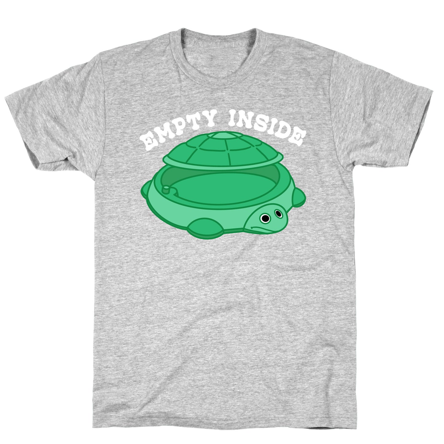 Empty Inside Turtle Sandbox T-Shirt