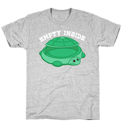 Empty Inside Turtle Sandbox T-Shirt