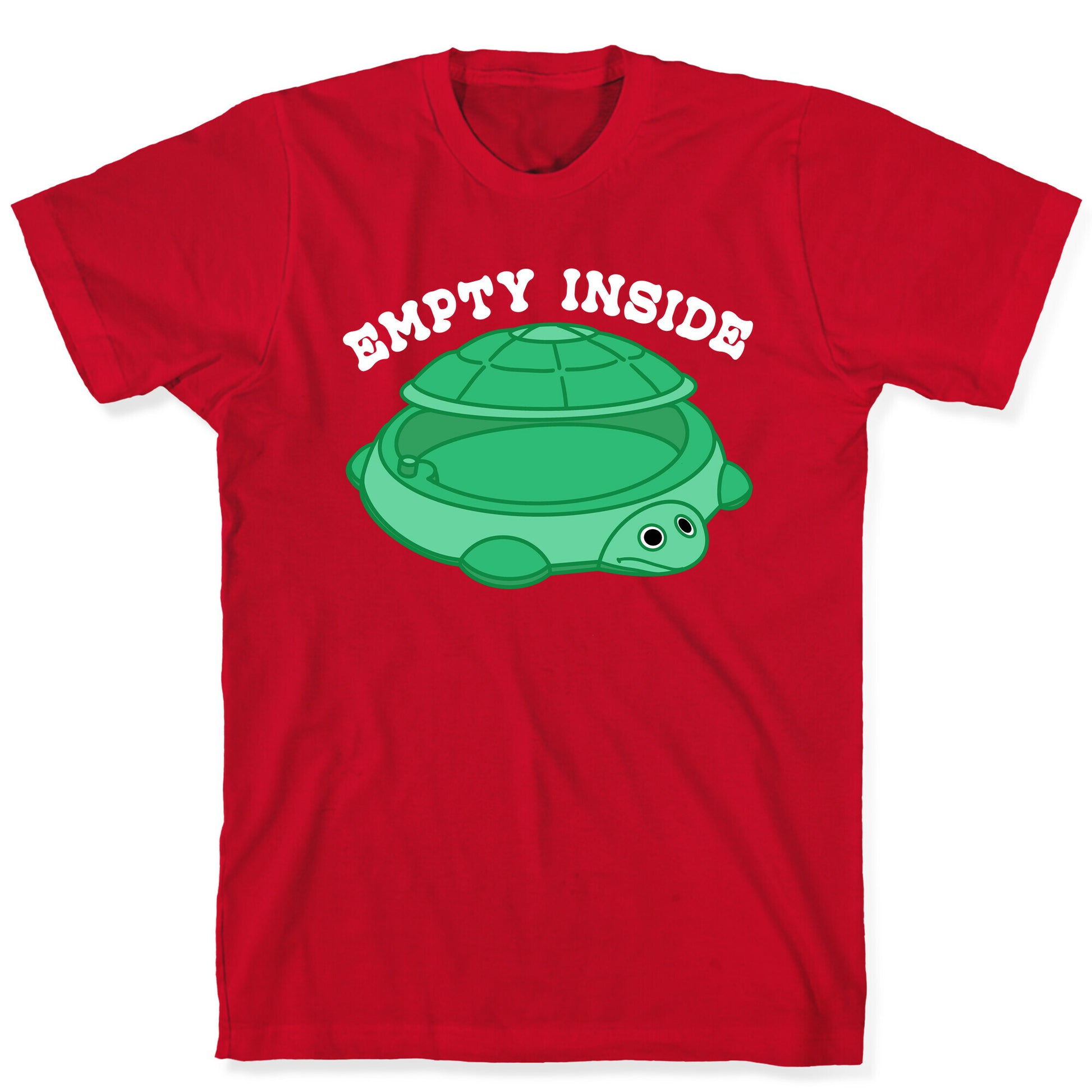 Empty Inside Turtle Sandbox T-Shirt