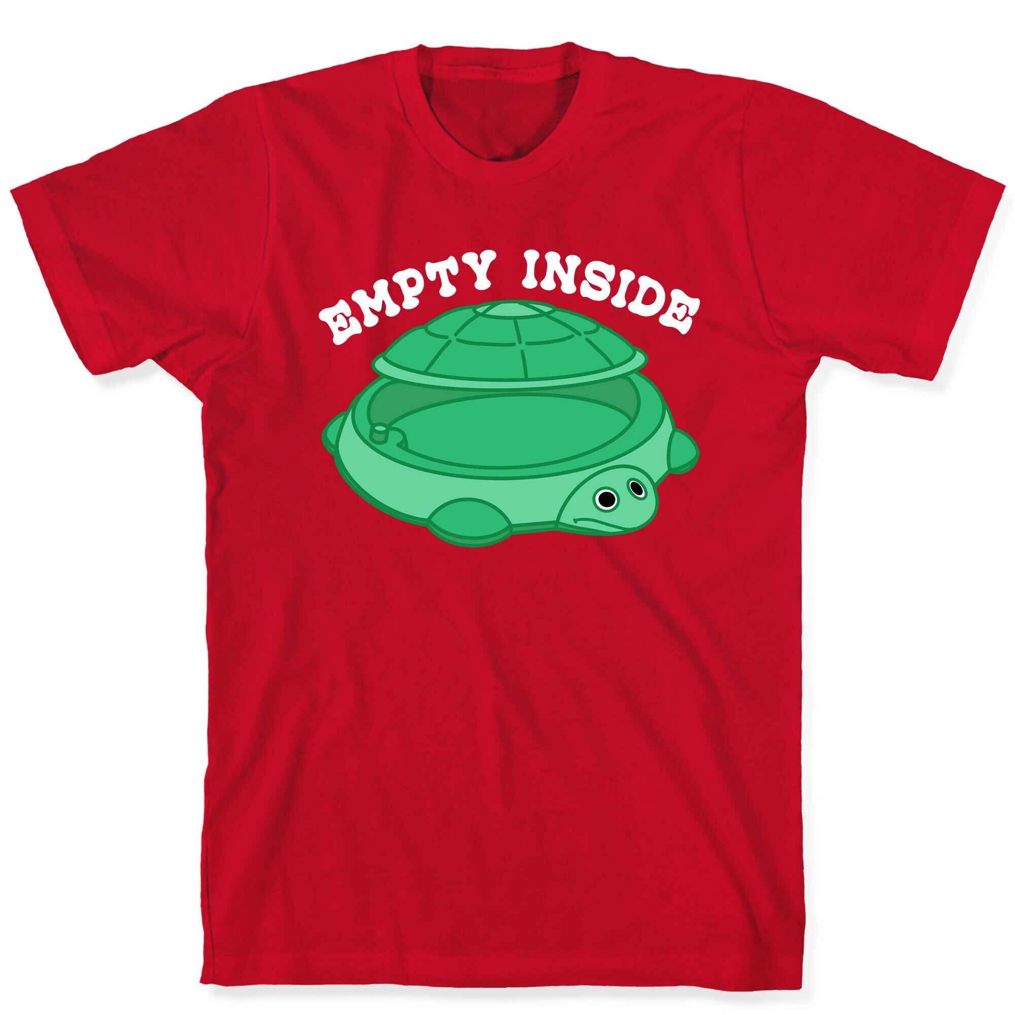 Empty Inside Turtle Sandbox T-Shirt