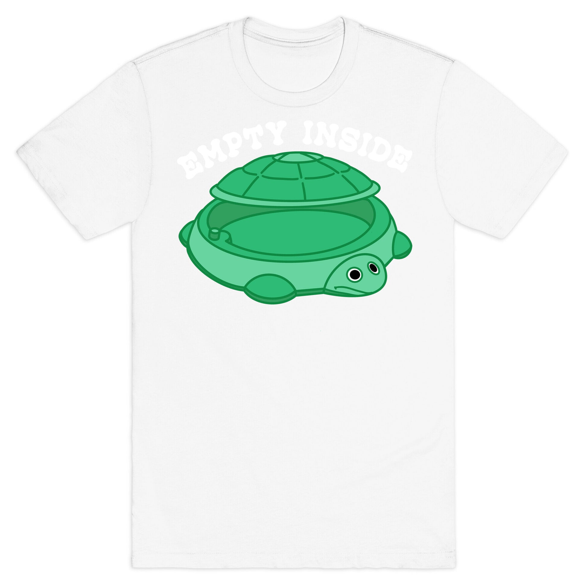 Empty Inside Turtle Sandbox T-Shirt