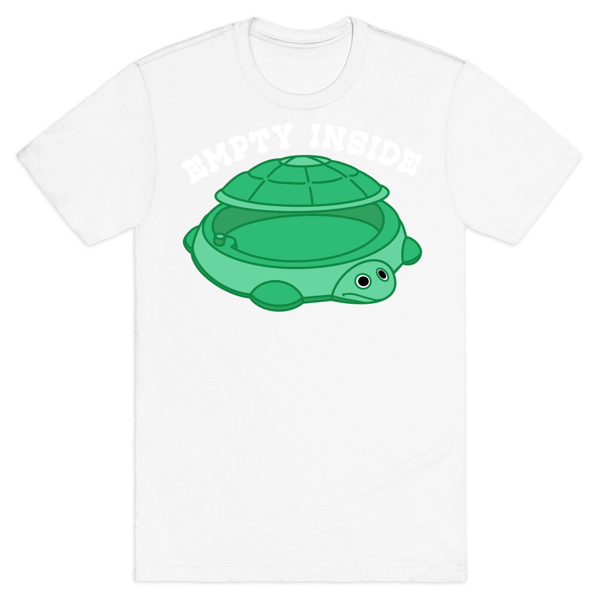 Empty Inside Turtle Sandbox T-Shirt