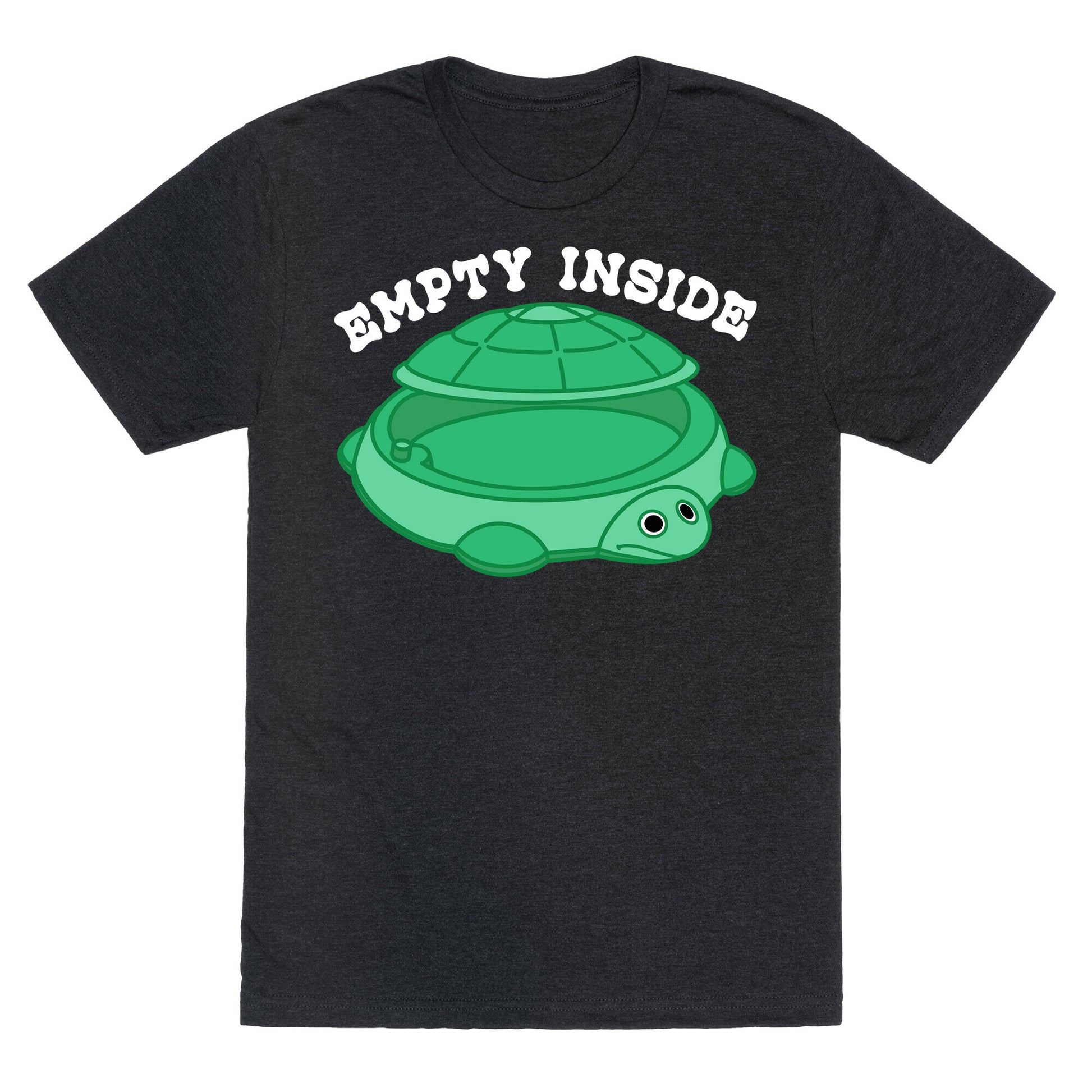 Empty Inside Turtle Sandbox Unisex Triblend Tee