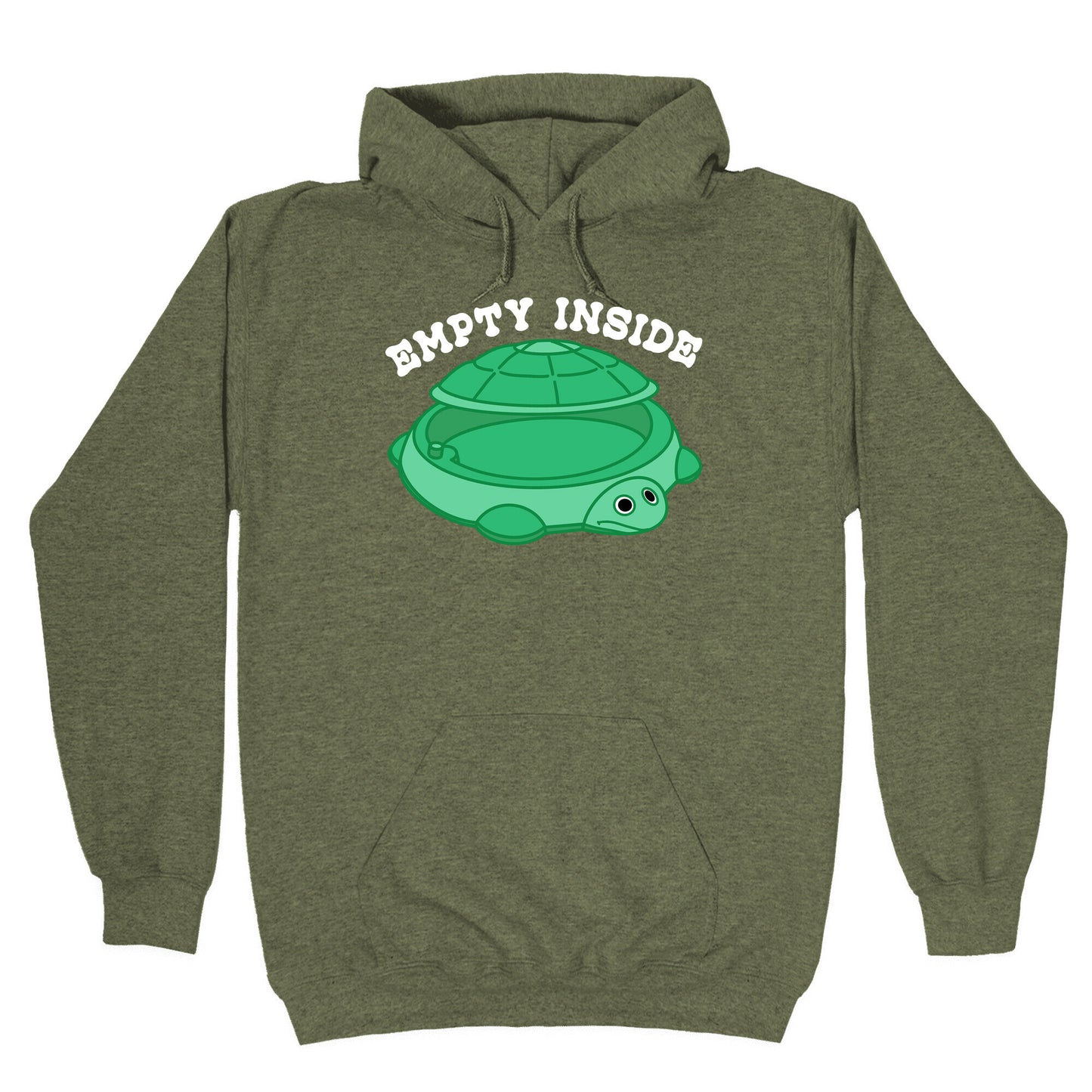 Empty Inside Turtle Sandbox Hoodie