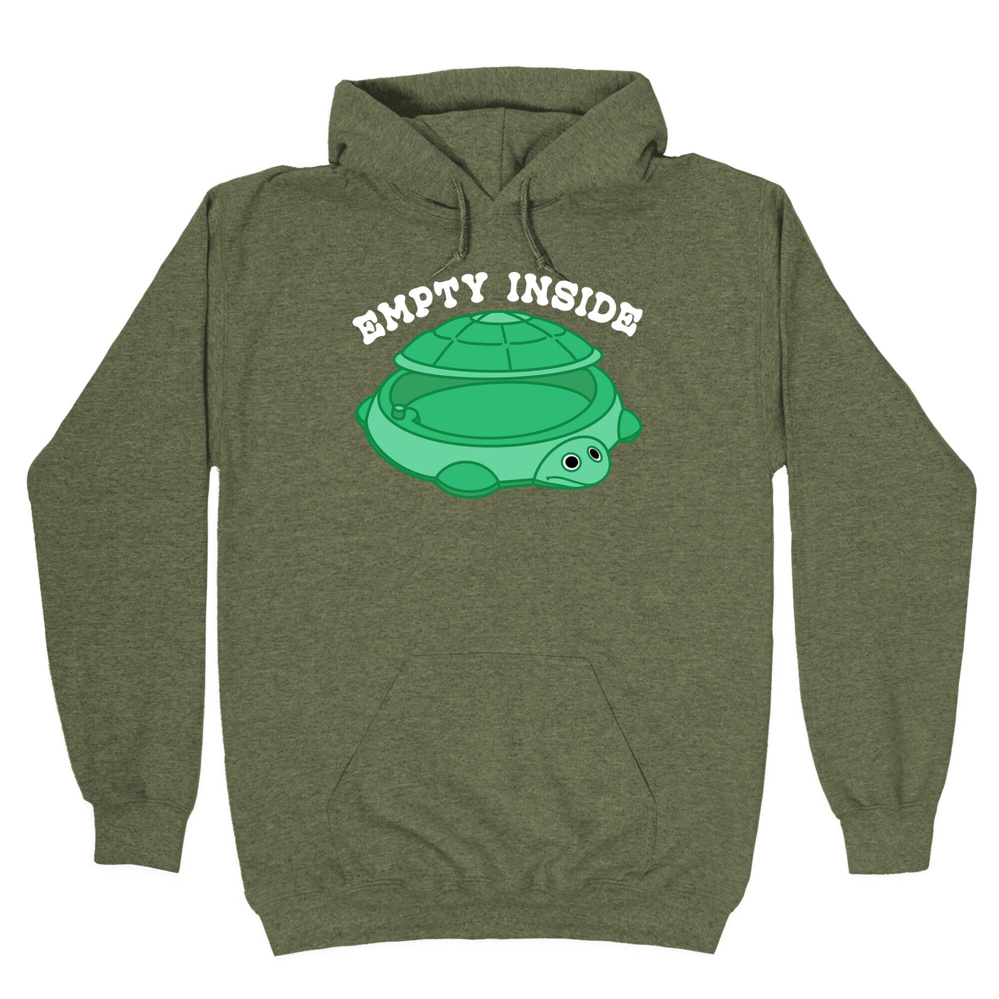 Empty Inside Turtle Sandbox Hoodie
