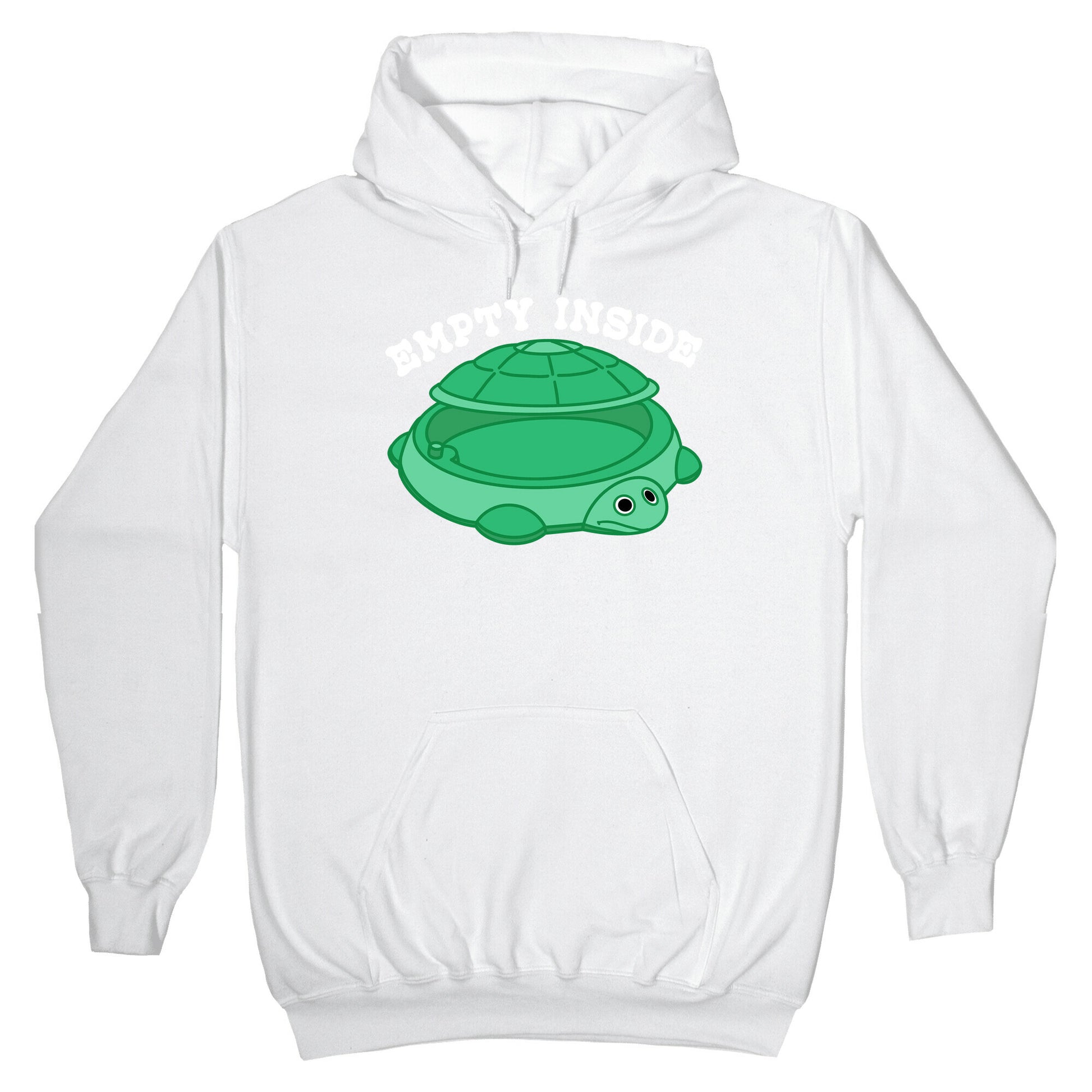 Empty Inside Turtle Sandbox Hoodie