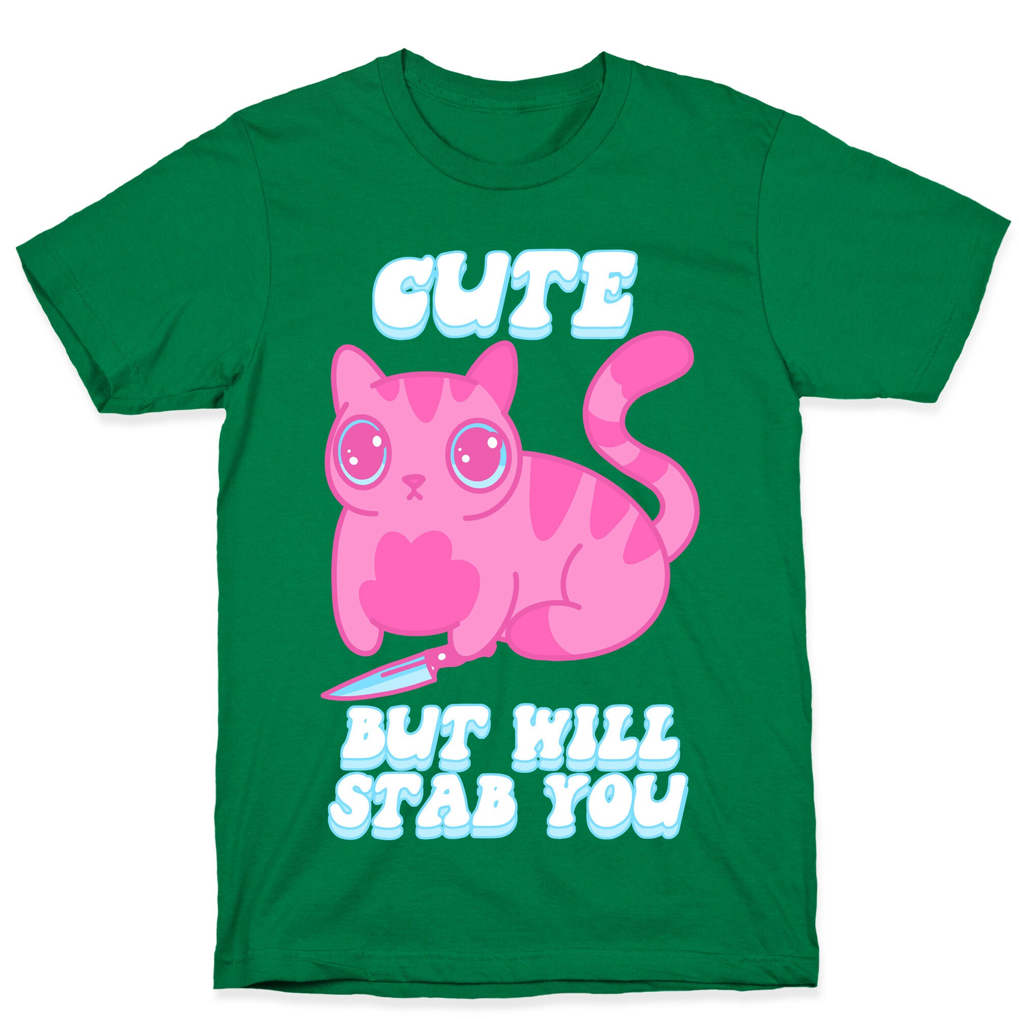 Cute But Will Stab You Cat T-Shirt