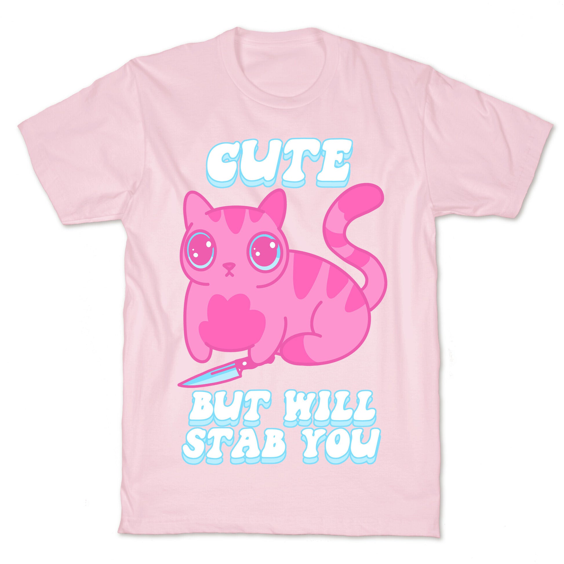 Cute But Will Stab You Cat T-Shirt
